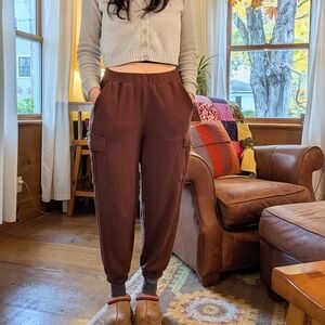 Women's Brown Cargo Pants